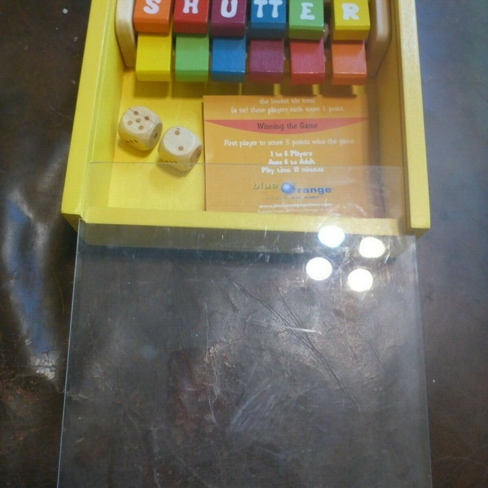 Double Shutter Junior Game Wood Construction by Blue Orange - Nice!